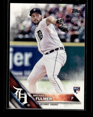 Tarjeta de novato de béisbol RC 2016 Topps Update #US152 - Michael Fulmer - Tigers Foto 1 de 2