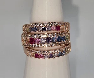 Bomb Party Mental Health Awareness Rings Size 11 RBP7135 Mental Health Matters - Picture 1 of 7