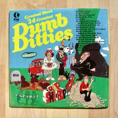 DUMB DITTIES 24 greatest Chuck Berry , Kingsmen  K-tel orig 1977 rare SEALED - Image 1 of 2