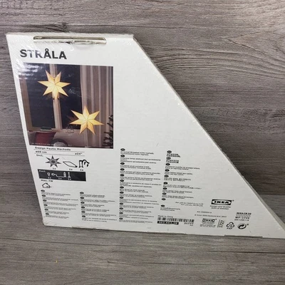 Pantalla de lámpara colgante estrella Ikea STRALA dorada metálica 24"" - NUEVA Foto 1 de 4