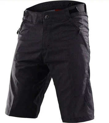 Pantalones cortos de ciclismo Troy Lee Designs TLD Skyline Race Downhill MTB negros para hombre Foto 1 de 2