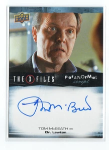 X Files Monsters of the Week 2023 Autograph Auto A-TM Tom McBeath as Dr Lewton - Picture 1 of 6
