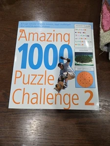 Amazing 1000 Puzzle Challenge 2 by Robert Allen (2005, Trade Paperback) - Imagen 1 de 2