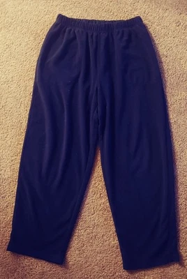 Pantalones deportivos Nautica vintage grandes azul marino holgados corte boot poliéster Foto 1 de 4