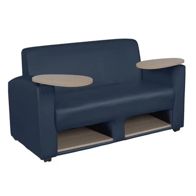 Romig Superstellar Loveseat with Sleek Vinyl Upholstery, Ergonomic and Durable - Image 1 of 4