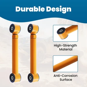 Brazos de control de suspensión para Jeep TJ 1997-2006 ZJ 93-98 kit ajustable superior trasero - Imagen 1 de 18