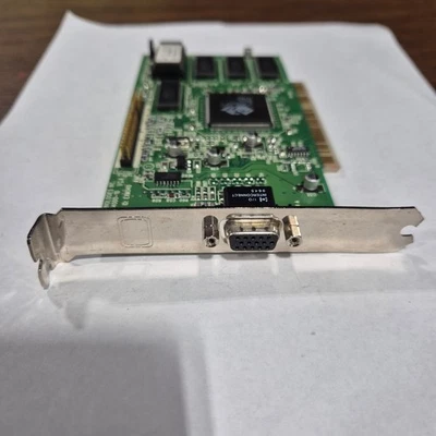 ATI PCI MACH64 GT 3D Rage II 2MB PCI VGA Video Card Great Condition - Image 1 of 4