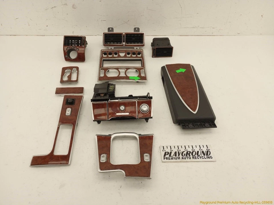 Chrysler Crossfire Juego de bisel de madera panel de moldura para 2004 2005 2006 2007 2008 Foto 1 de 4