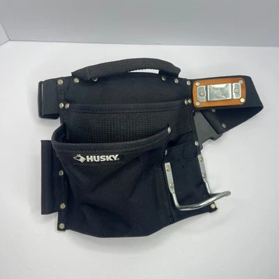 Husky Cinturón Bolsa de Herramientas CLC Cordura Carpintero Martillo Bolsa Electricista Enmarcador Foto 1 de 4