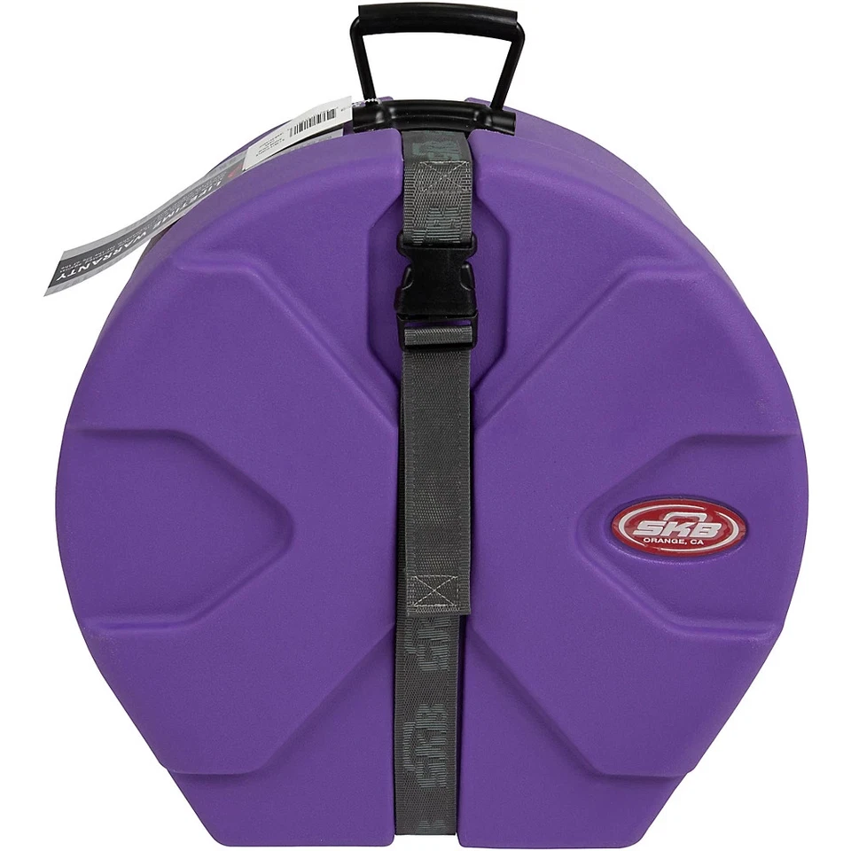 SKB Roto-X Molded Snare Drum Case - 14 x 6.5 in. Purple - Image 1 of 4