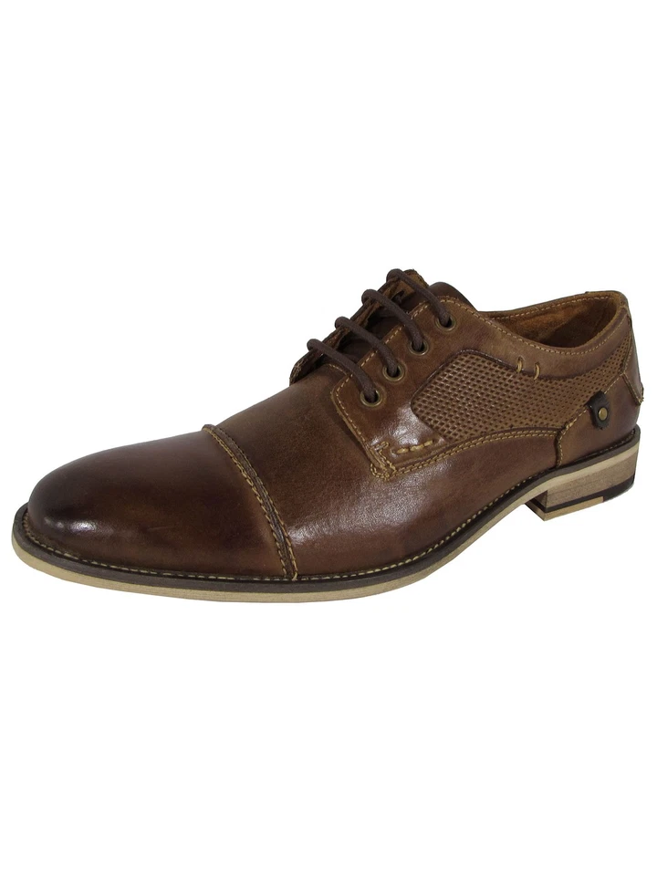 Steve Madden Madden Mens P-Kevin Cap Toe Oxford Dress Shoes - Imagen 1 de 1