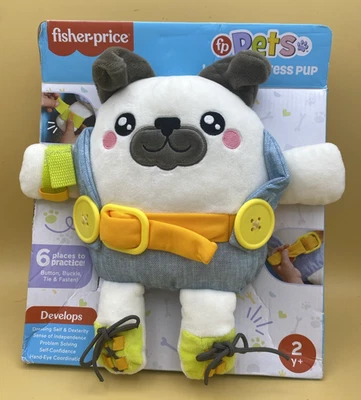 Fisher Price домашних животных научиться одевать щенок Baby игрушка совершенно новый - Изображение 1 из 4
