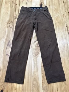 CAT Caterpillar Men’s Work Pants Utility Flex Waistband Brown Size 30x30 - Picture 1 of 4