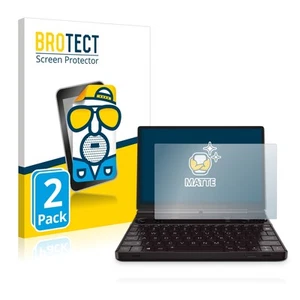 2x Protecteur d'écran Anti Éblouissement pour Film de Protection Mat GPD Win Max 2 - Photo 1/7