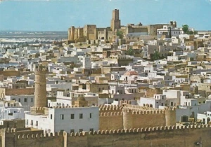 SOUSSE, Tunisia - Vintage POSTCARD - Foto 1 di 2