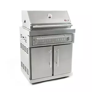 Grill BBQ Holzkohlegrill Holzkohle Kohle Außenküche Outdoorküche 81x63x119,5cm - Bild 1 von 12
