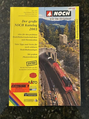 2003 Noch Catalog Model Railroad Trains Accessories Scales H0, N, TT, G, Z - Image 1 of 4