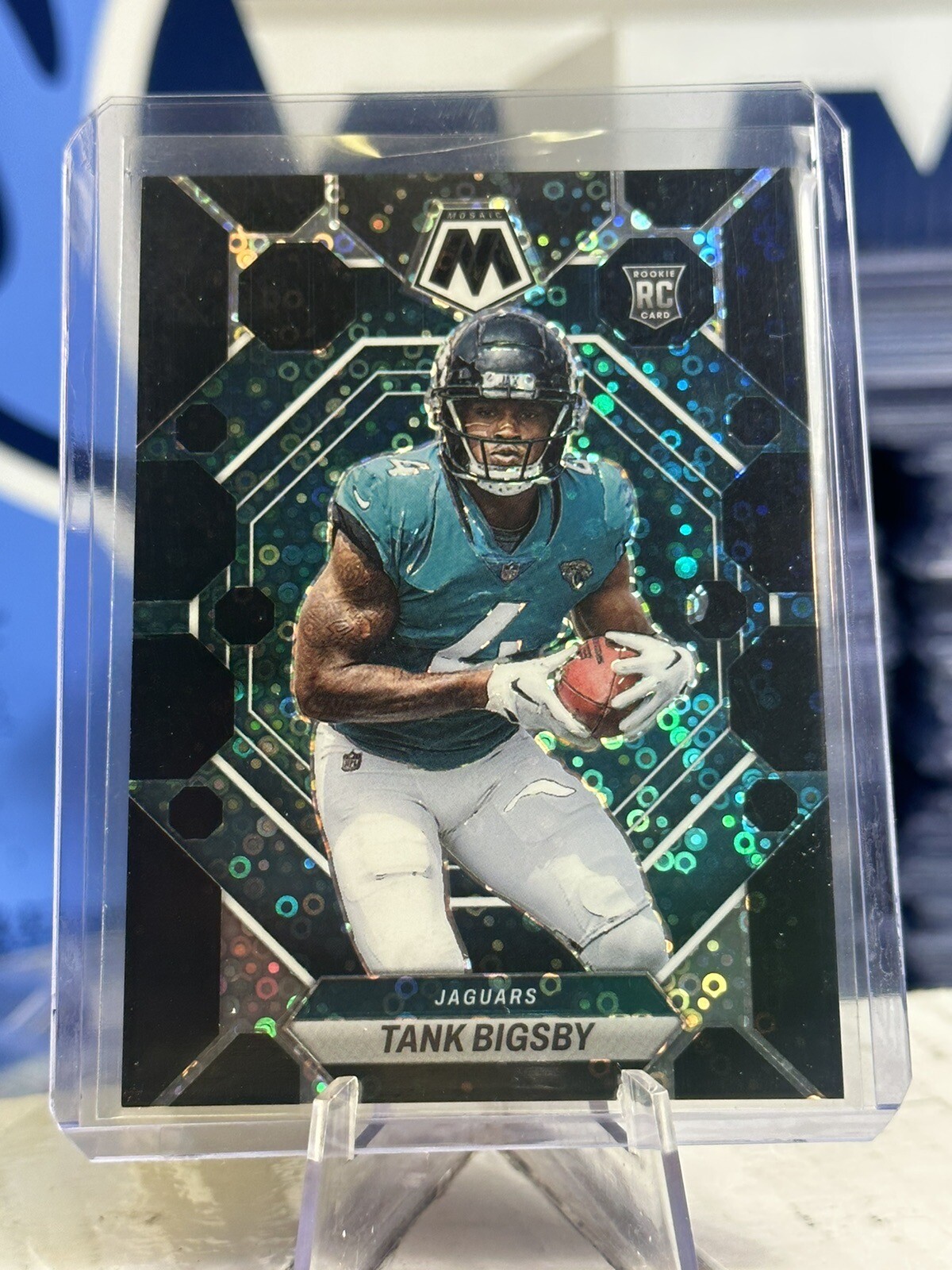 2023 Mosaic TANK BIGSBY #364 RC No Huddle BLACK 1/1 Jaguars 🔥