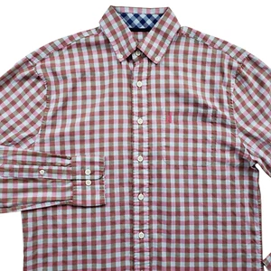 Johnnie O Hangin Out Shirt Mens Small Plaid Long Sleeve - Picture 1 of 11
