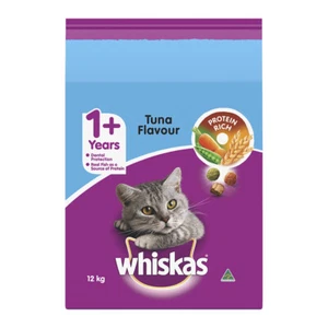 Mars Whiskas Vitabites Adult Tuna 12kg Dry Cat Food Kibble 1+ Years Skin Coat - Picture 1 of 12