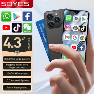SOYES XS18ProMax 4G Mini Android Telefon Dual SIM 4.3“ HD Bildschirm Smartphone - Bild 1 von 19