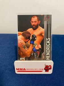 2015 Topps UFC Champions Black #100 Johny Hendricks /188
