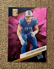 2023 Don Russ Elite Aidan Hutchinson Purple /49  Detroit Lions 🏈🔥🔥🔥