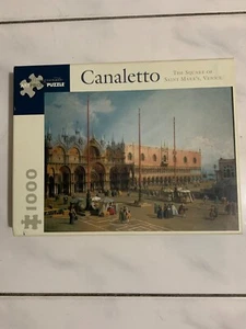Canaletto, The Square of Saint Mark's Venice, 1742/1744 Pomegranate Puzzle - Picture 1 of 5