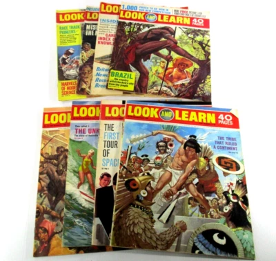 8x Look and Learn Incorporating Ranger Magazines Vintage No's 404-411 1969 - Image 1 of 4