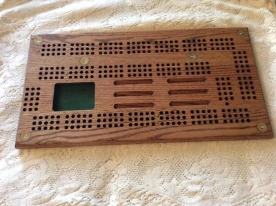 RARE Vintage Ex Large Winchester 12 Ga Wood Cribbage Board 11 5/8" X 22" - Image 1 of 4