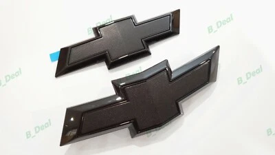 Emblema de pajarita negra brillante delantera y trasera para Chevrolet Equinox 23373665 2018-2024 Foto 1 de 4