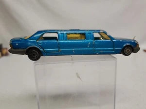 Coche diecast Majorette #326 azul Mercedes Benz limusina 📦  - Imagen 1 de 5
