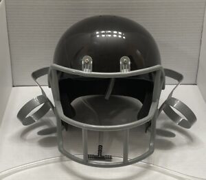 Beer Drinking Football Helmet NYC Branded Collection - Black And Gray