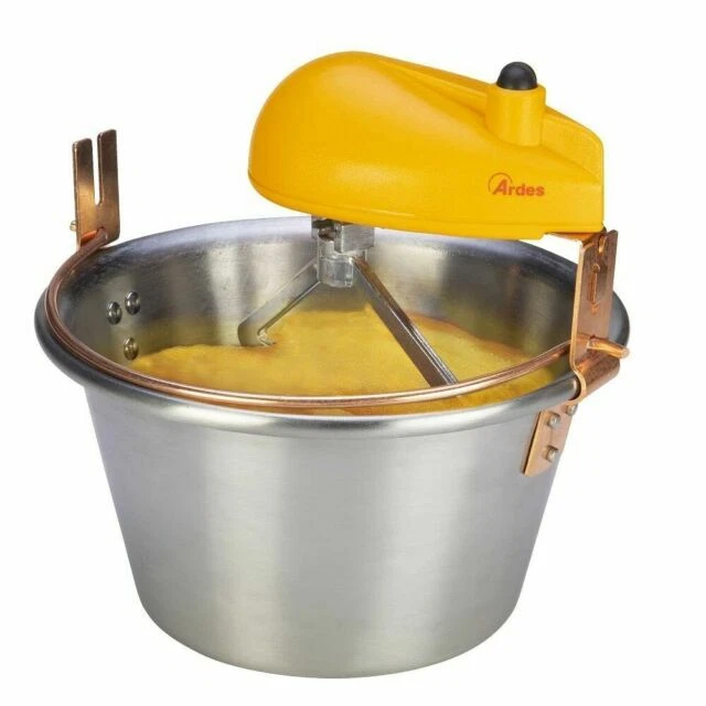 Ardes AR2481 POLENTINOX 3,5L Paiolo Elettrico in Acciaio Inossidabile