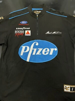 Mark Martin Roush Racing Pfizer NASCAR Chase Authentics Drivers Line Tamanho G - Imagem 1 de 2