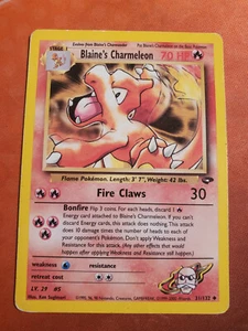 Pokemon - Blane's Charmeleon 31/132 Uncommon MP - Picture 1 of 4