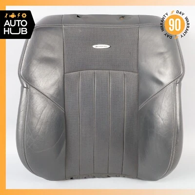 03-06 Mercedes W211 E55 AMG Front Right or Left Side Top Seat Cushion Black OEM - Image 1 of 4