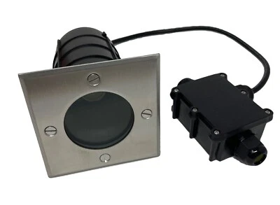 Walkover Light Recessed Square Waterproof Decking Garden Driveway Ip67 - Image 1 of 4