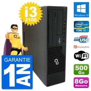 PC Fujitsu Esprimo E910 Dt Intel i3-2100 RAM 8Go Scheibe 500Go Windows 10 Wifi - Bild 1 von 6