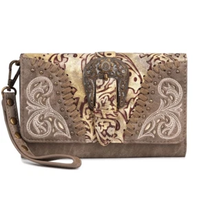 Western Buckle Ladies' Wallet - Picture 1 of 7