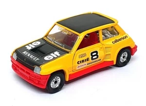 Corgi 10cm Long Diecast 307 - Renault 5 Turbo Race Car #8 - Yellow/Black/Red - Picture 1 of 5
