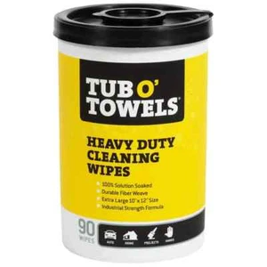 Tub O Towels TW90 Heavy-Duty 10" x 12"Size Multi-Surface Cleaning Wipes 90 Count - Picture 1 of 1