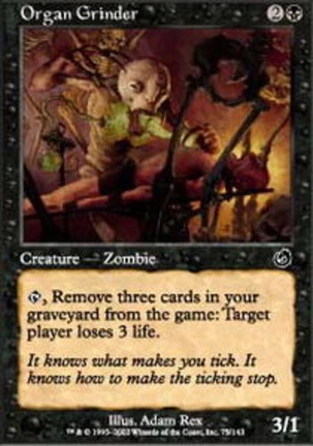 Organ Grinder - Foil ~ Moderately Played Torment MTG Magic UltimateMTG Black Car - Image 1 of 1