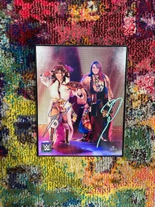 Framed Kairi Sane Asuka (WWE) Signed Kabuki Warriors Wrestling 8x10 Photo - Picture 1 of 1