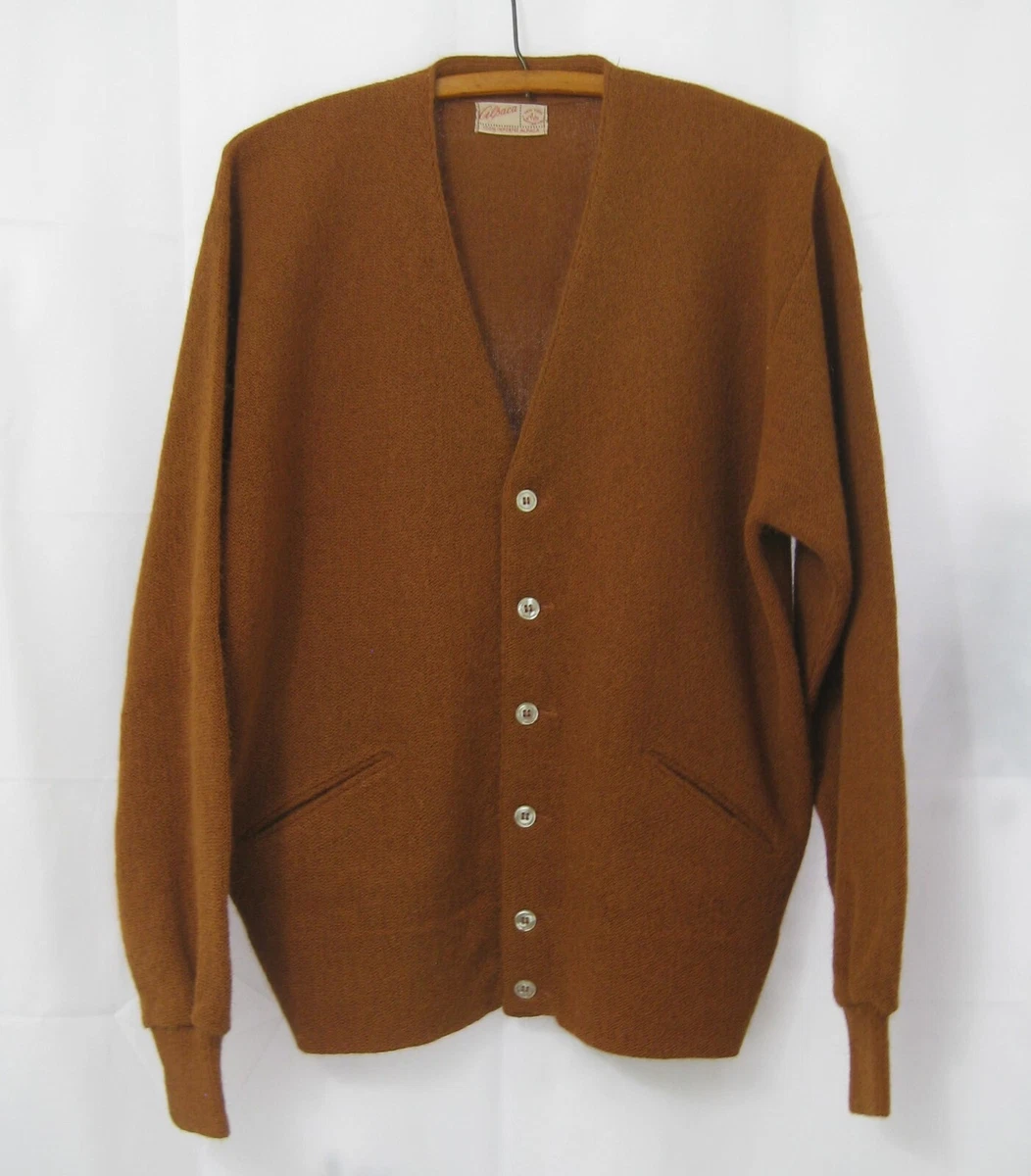 Vintage Alpaca Cardigan In Men's Vintage Sweaters for sale | eBay