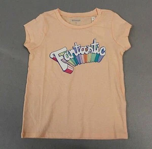 Gymboree Girl's Shirt Sleeve Crew Neck Fantastic T-Shirt SH3 Pink Size XS NWT - Picture 1 of 3