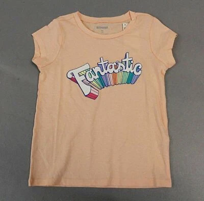 Gymboree Girl's Shirt Sleeve Crew Neck Fantastic T-Shirt SH3 Pink Size XS NWT - Image 1 of 3