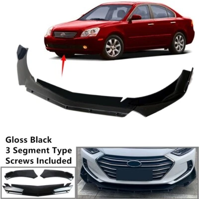 Universal Fit For Kia Optima 2007 2008 Front Lower Lip Splitter Spoiler 2 Layer Foto 1 de 4