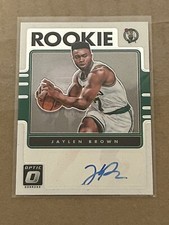 2016-17 Donruss Optic #2 Jaylen Brown Celtics RC Rookie AUTO 