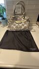 Coach Satchel Bag With Outer Sleeve Exc Condition